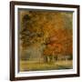 Cluster of Oaks-Danny Head-Framed Art Print