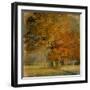 Cluster of Oaks-Danny Head-Framed Art Print