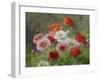 Cluster of Poppies, 1884-Louis Marie Lemaire-Framed Giclee Print