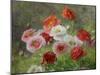 Cluster of Poppies, 1884-Louis Marie Lemaire-Mounted Giclee Print