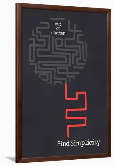 Clutter-null-Framed Premium Giclee Print