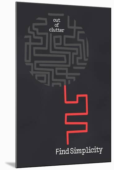 Clutter-null-Mounted Poster