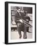 Clyde Barrow, 1934-Bonnie Parker-Framed Photographic Print