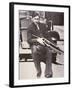Clyde Barrow, 1934-Bonnie Parker-Framed Photographic Print