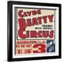 "Clyde Beatty Trained Wild Animal Circus", 1935-null-Framed Giclee Print