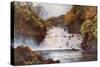 Clyde, Falls, Lanark-Sutton Palmer-Stretched Canvas