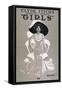 Clyde Fitch's Greatest Comedy, "Girls" Miss Pam-null-Framed Stretched Canvas