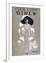 Clyde Fitch's Greatest Comedy, "Girls" Miss Pam-null-Framed Giclee Print