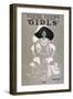 Clyde Fitch's Greatest Comedy, "Girls" Miss Pam-null-Framed Giclee Print
