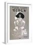 Clyde Fitch's Greatest Comedy, "Girls" Miss Pam-null-Framed Giclee Print