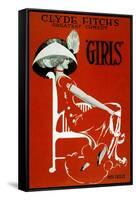 Clyde Fitch's Greatest Comedy, "Girls"-null-Framed Stretched Canvas