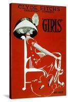 Clyde Fitch's Greatest Comedy, "Girls"-null-Stretched Canvas