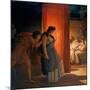 Clytemnestra Hesitates before Killing the Sleeping Agamemnon-Pierre Narcisse Guérin-Mounted Giclee Print