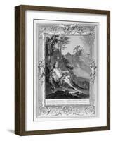 Clytia Turned into a Turnesole, 1733-Bernard Picart-Framed Giclee Print