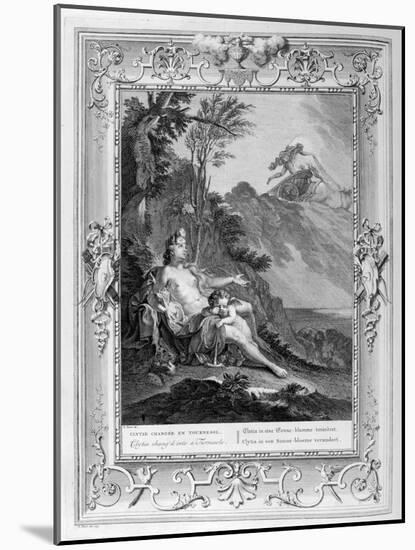 Clytia Turned into a Turnesole, 1733-Bernard Picart-Mounted Giclee Print