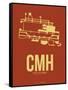 CMH Port Columbus Poster 1-NaxArt-Framed Stretched Canvas