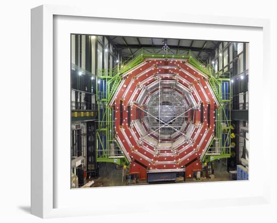 CMS Detector, CERN-David Parker-Framed Photographic Print