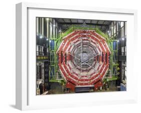 CMS Detector, CERN-David Parker-Framed Photographic Print