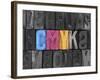 CMYK Made from Old Letterpress Blocks-sqback-Framed Photographic Print