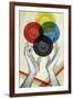 CMYK The Creation Of Retro-Elo Marc-Framed Giclee Print