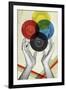 CMYK The Creation Of Retro-Elo Marc-Framed Giclee Print