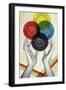 CMYK The Creation Of Retro-Elo Marc-Framed Giclee Print