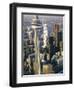 Cn Tower and Skyline of Toronto, Ontario, Canada-Sylvain Grandadam-Framed Photographic Print