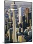 Cn Tower and Skyline of Toronto, Ontario, Canada-Sylvain Grandadam-Mounted Photographic Print