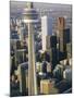 Cn Tower and Skyline of Toronto, Ontario, Canada-Sylvain Grandadam-Mounted Photographic Print