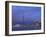 CN Tower and Toronto Skyline at Dusk, Toronto, Ontario, Canada-Michele Falzone-Framed Photographic Print