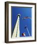 Cn Tower at 533 M or 1,815 Ft High, Canada's Wonder of the World, in Downtown Toronto-Mark Hannaford-Framed Photographic Print