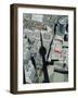 Cn Tower at 533 M or 1,815 Ft High, Canada's Wonder of World, Casting Shadow over Downtown Toronto-Mark Hannaford-Framed Photographic Print