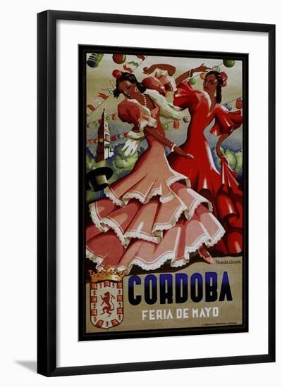 Co?rdoba Feria De Mayo 1949-Vintage Lavoie-Framed Giclee Print