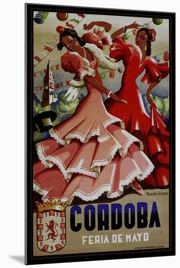 Co?rdoba Feria De Mayo 1949-Vintage Lavoie-Mounted Giclee Print