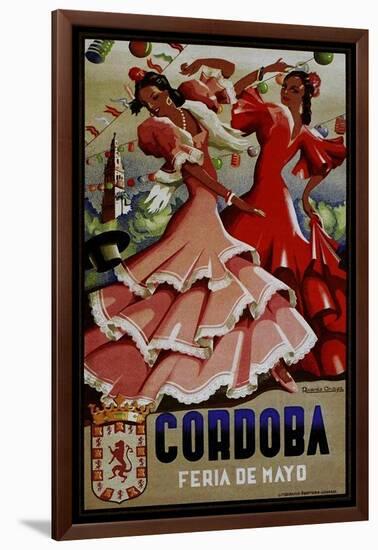 Co?rdoba Feria De Mayo 1949-Vintage Lavoie-Framed Giclee Print