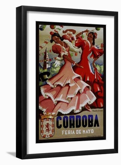 Co?rdoba Feria De Mayo 1949-Vintage Lavoie-Framed Giclee Print