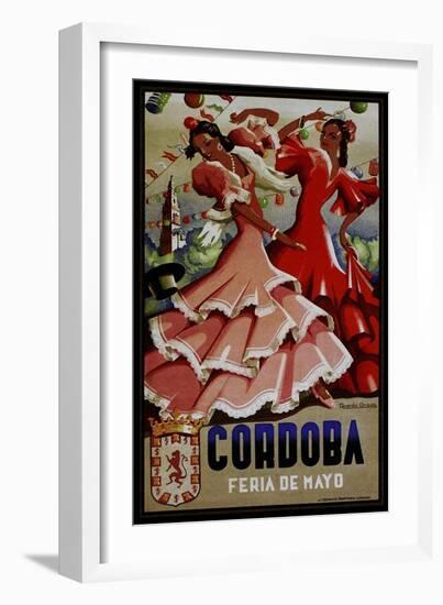 Co?rdoba Feria De Mayo 1949-Vintage Lavoie-Framed Giclee Print