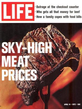 Sky-High Meat Prices, April 14, 1972