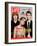 Co-stars of Harry Potter films Rupert Grint, Emma Watson and Daniel Radcliffe, November 18, 2005-Kayt Jones-Framed Photographic Print