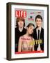 Co-stars of Harry Potter films Rupert Grint, Emma Watson and Daniel Radcliffe, November 18, 2005-Kayt Jones-Framed Photographic Print