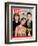 Co-stars of Harry Potter films Rupert Grint, Emma Watson and Daniel Radcliffe, November 18, 2005-Kayt Jones-Framed Photographic Print