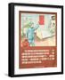 Co-Worker Visits a Tuberculosis Ward in a Hospital-null-Framed Art Print