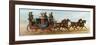 Coach and Four Horses of Mr Oakeley, London, 1880s-null-Framed Giclee Print