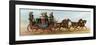 Coach and Four Horses of Mr Oakeley, London, 1880s-null-Framed Giclee Print