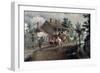 Coach Coming Around the Bend-Edward Lamson Henry-Framed Giclee Print