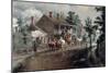 Coach Coming Around the Bend-Edward Lamson Henry-Mounted Giclee Print