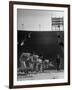 Coach Jess Hill, Leading the Track Team's Practice-John Florea-Framed Photographic Print