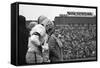 Coach Murray Warmath, Minnesota- Iowa Game, Minneapolis, Minnesota, November 1960-Francis Miller-Framed Stretched Canvas