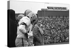 Coach Murray Warmath, Minnesota- Iowa Game, Minneapolis, Minnesota, November 1960-Francis Miller-Stretched Canvas