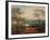 Coach on Road Through Dale, Moors Behind-J. M. W. Turner-Framed Giclee Print